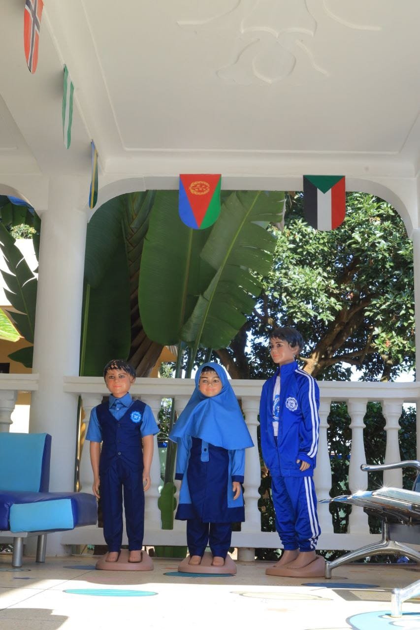 Mustakim International School hallway Mustakim International School hallway