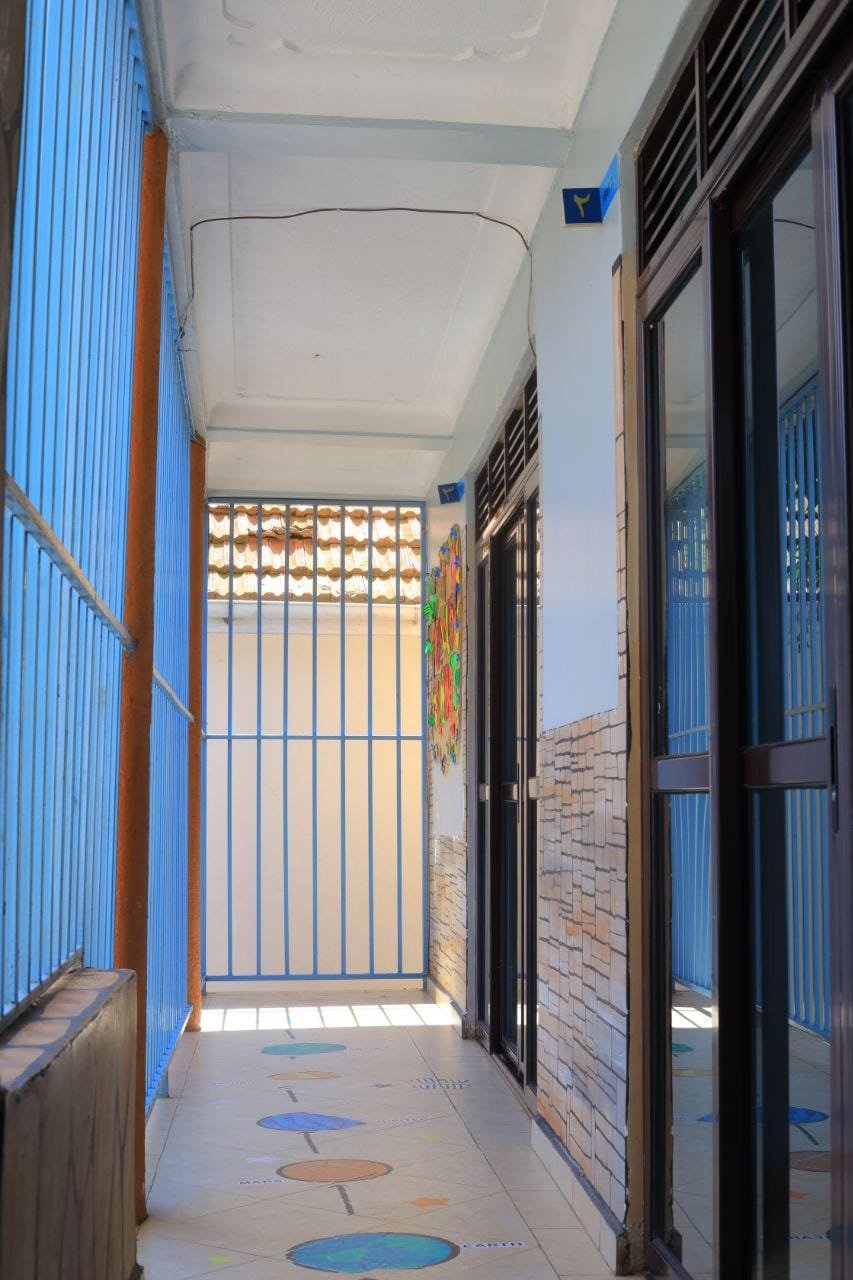 Mustakim International School hallway Mustakim International School hallway